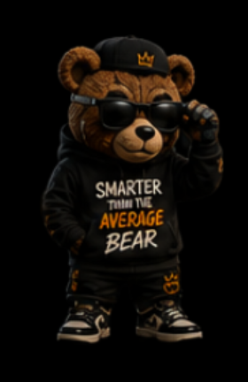 Smarter Than the Average Bear official Misfit character