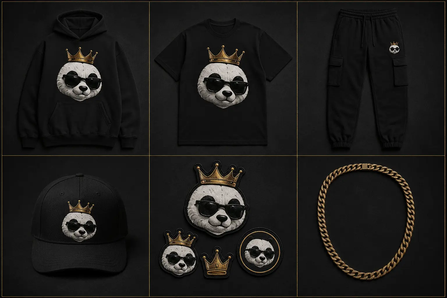 Jealous Panda six-piece founding apparel collection