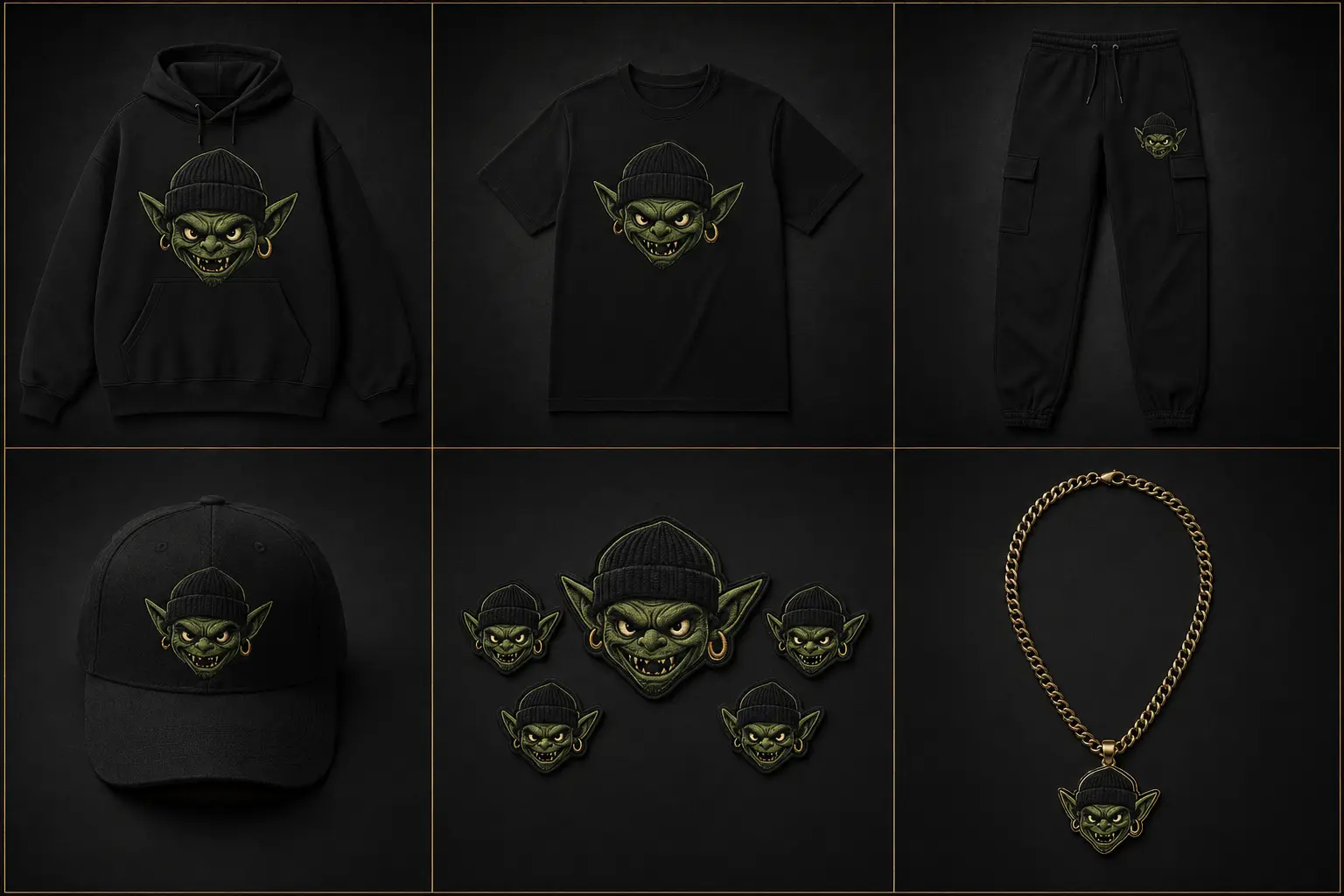 No Regrets Reefer six-piece founding apparel collection