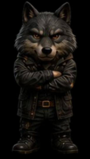 Lone Wolf official Misfit character